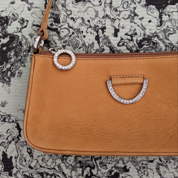 Suede baguette purse - Picture 2 of 9